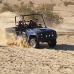 UTV in sand